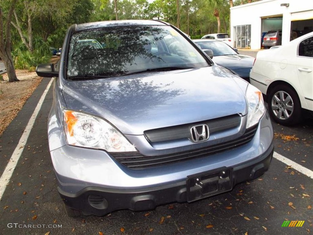 2008 CR-V LX - Glacier Blue Metallic / Gray photo #1