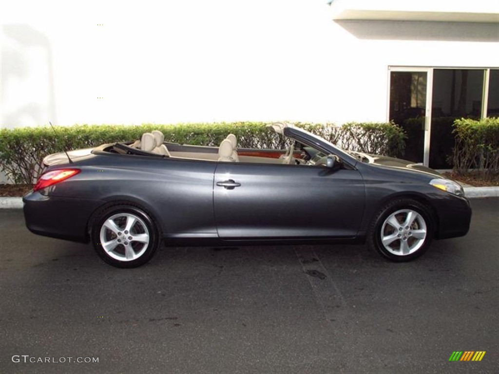 2007 Solara SLE V6 Convertible - Magnetic Gray Metallic / Ivory photo #2