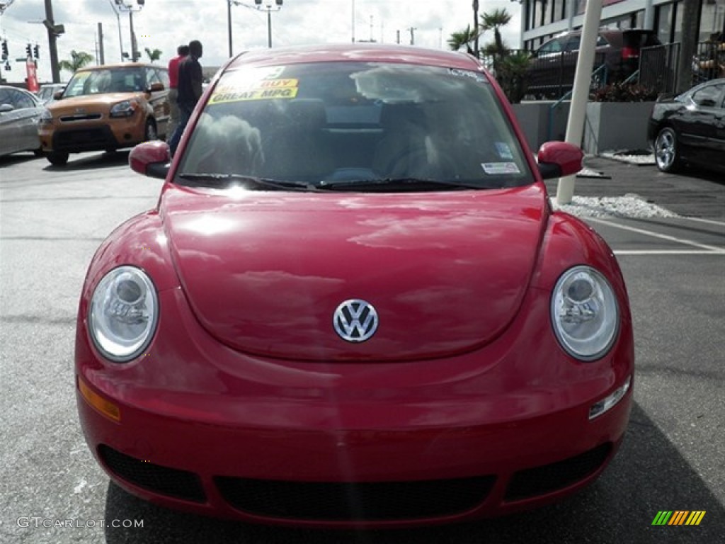 2009 New Beetle 2.5 Coupe - Salsa Red / Cream photo #3