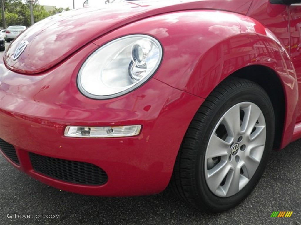2009 New Beetle 2.5 Coupe - Salsa Red / Cream photo #4