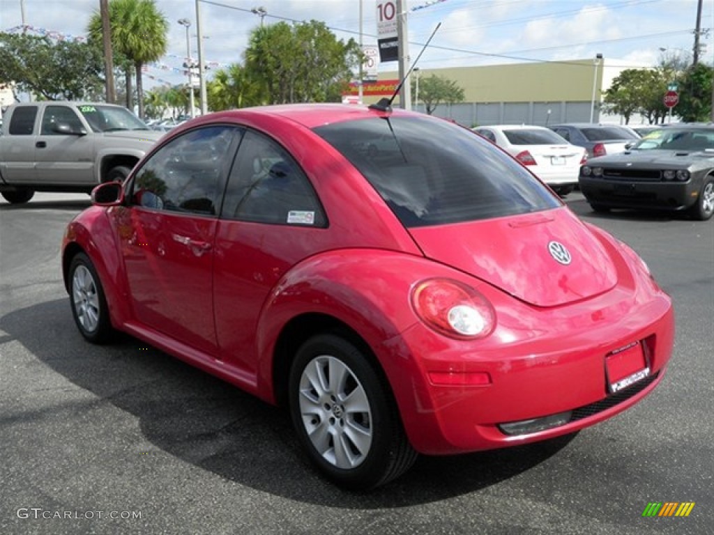 2009 New Beetle 2.5 Coupe - Salsa Red / Cream photo #7