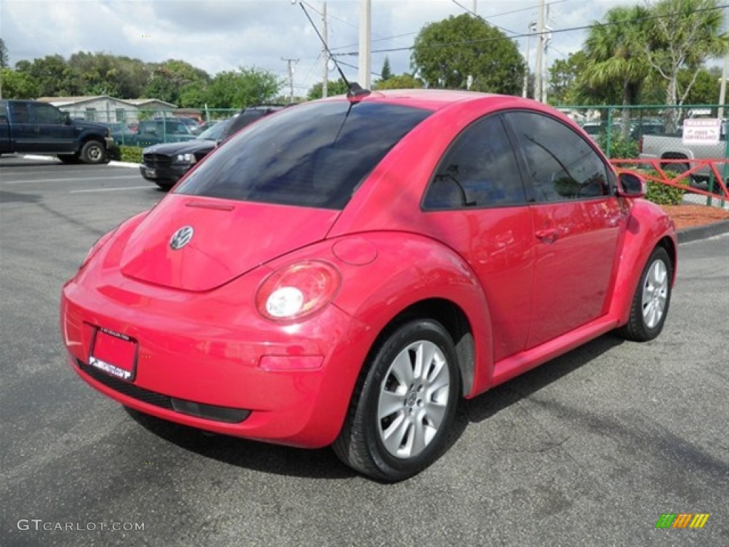 2009 New Beetle 2.5 Coupe - Salsa Red / Cream photo #9