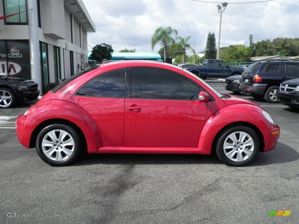 2009 New Beetle 2.5 Coupe - Salsa Red / Cream photo #10