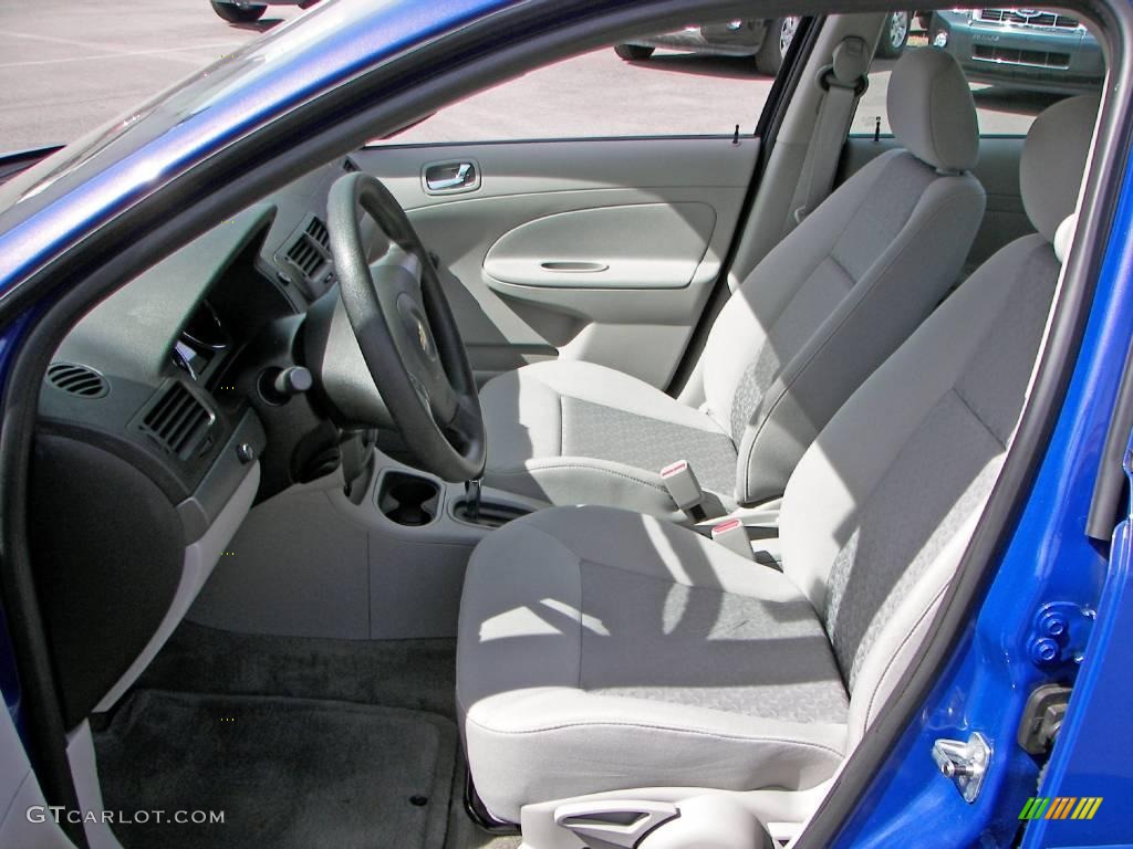2008 Cobalt LS Sedan - Blue Flash Metallic / Gray photo #12