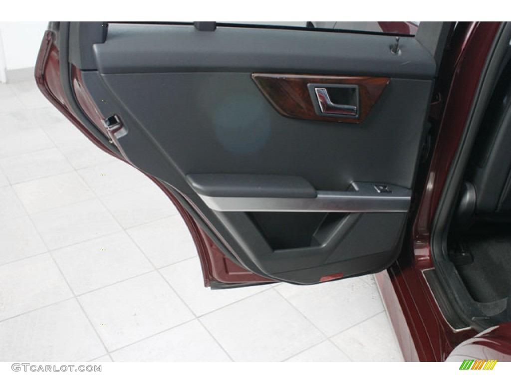 2011 Mercedes-Benz GLK 350 4Matic Black Door Panel Photo #60646912