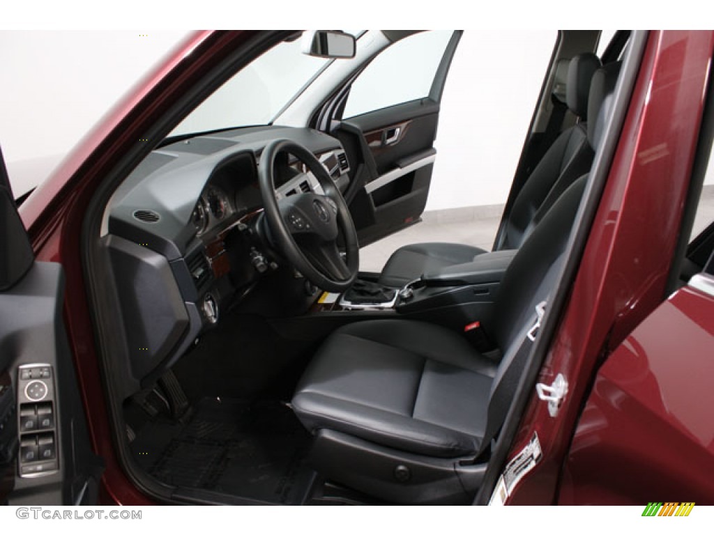 Black Interior 2011 Mercedes-Benz GLK 350 4Matic Photo #60646940