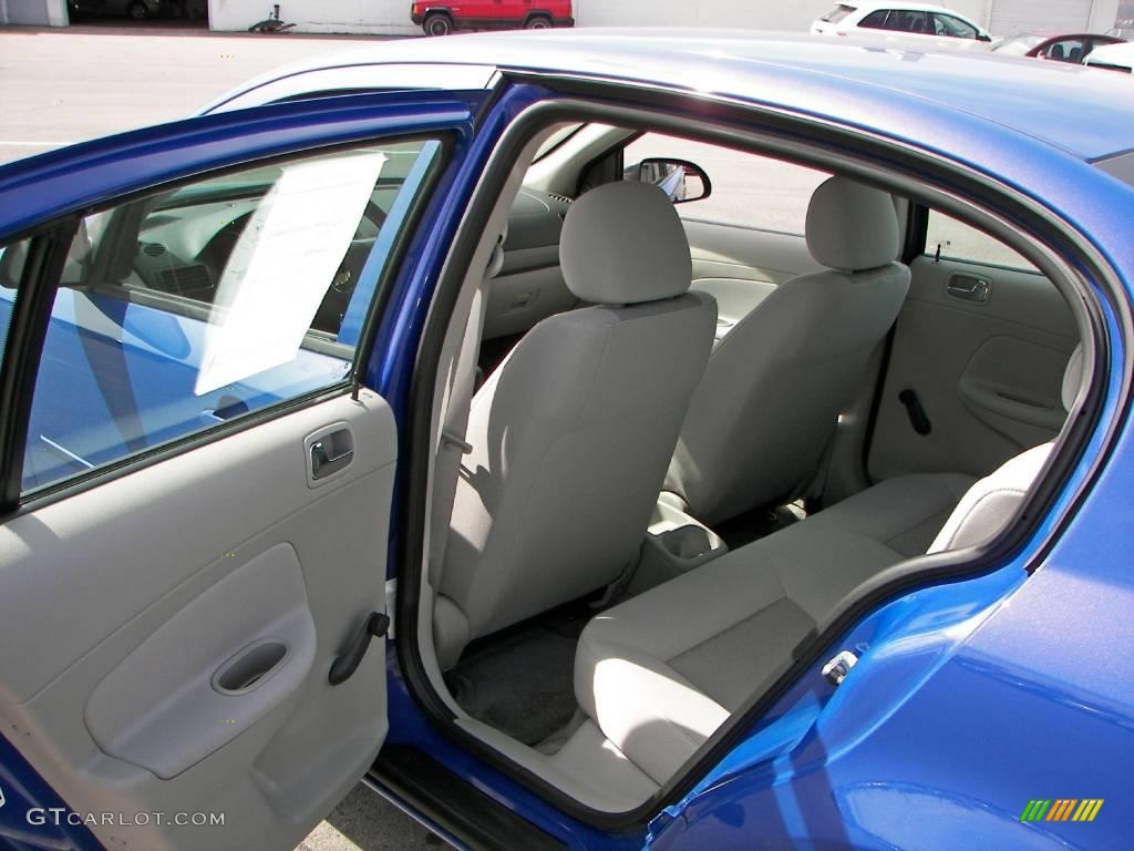2008 Cobalt LS Sedan - Blue Flash Metallic / Gray photo #14