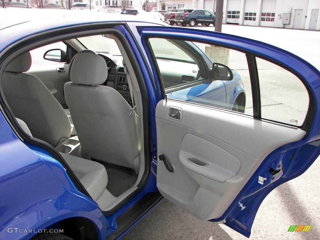 2008 Cobalt LS Sedan - Blue Flash Metallic / Gray photo #16