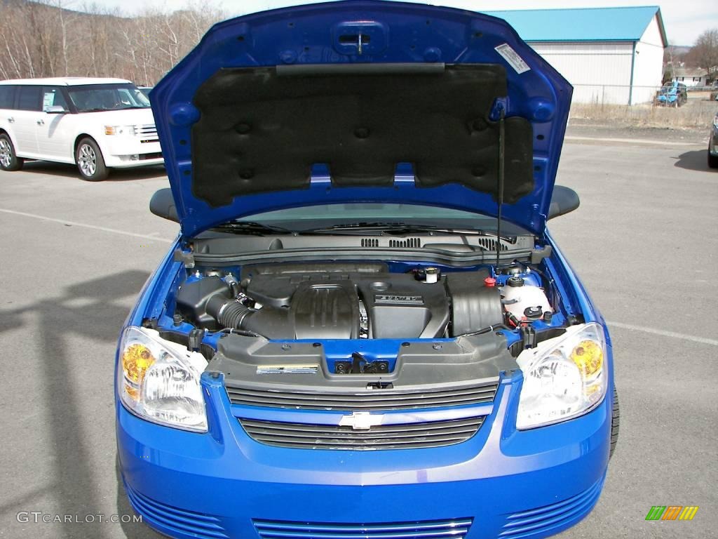 2008 Cobalt LS Sedan - Blue Flash Metallic / Gray photo #23