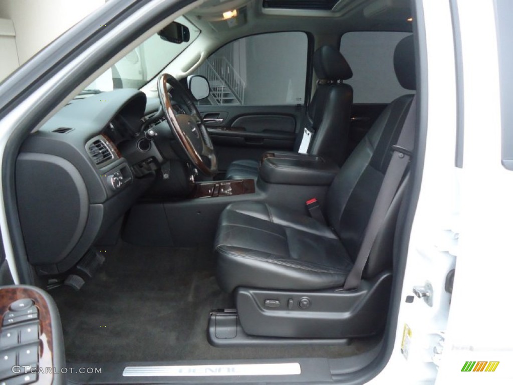 Ebony Black Interior 2007 GMC Yukon Denali AWD Photo #60647874