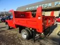 2012 Vermillion Red Ford F350 Super Duty XL Regular Cab 4x4 Dump Truck  photo #2