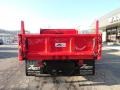 2012 Vermillion Red Ford F350 Super Duty XL Regular Cab 4x4 Dump Truck  photo #3