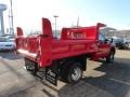 2012 Vermillion Red Ford F350 Super Duty XL Regular Cab 4x4 Dump Truck  photo #5
