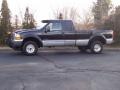 2000 Black Ford F350 Super Duty XLT Extended Cab 4x4  photo #2