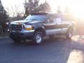 2000 Black Ford F350 Super Duty XLT Extended Cab 4x4  photo #3