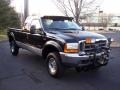 2000 Black Ford F350 Super Duty XLT Extended Cab 4x4  photo #11