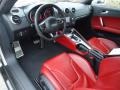 2008 Audi TT Crimson Red Interior Prime Interior Photo