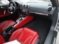 Crimson Red 2008 Audi TT 3.2 quattro Coupe Dashboard
