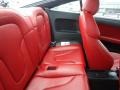 Crimson Red 2008 Audi TT 3.2 quattro Coupe Interior Color