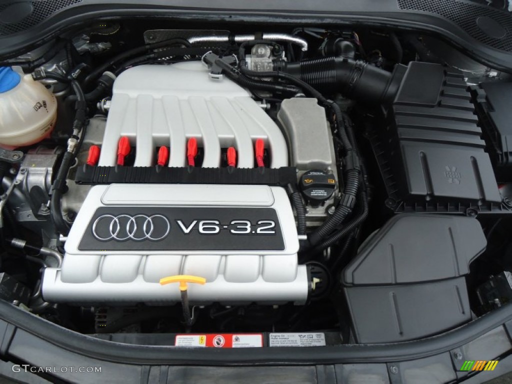 2008 Audi TT 3.2 quattro Coupe 3.2 Liter DOHC 24-Valve VVT V6 Engine Photo #60650129