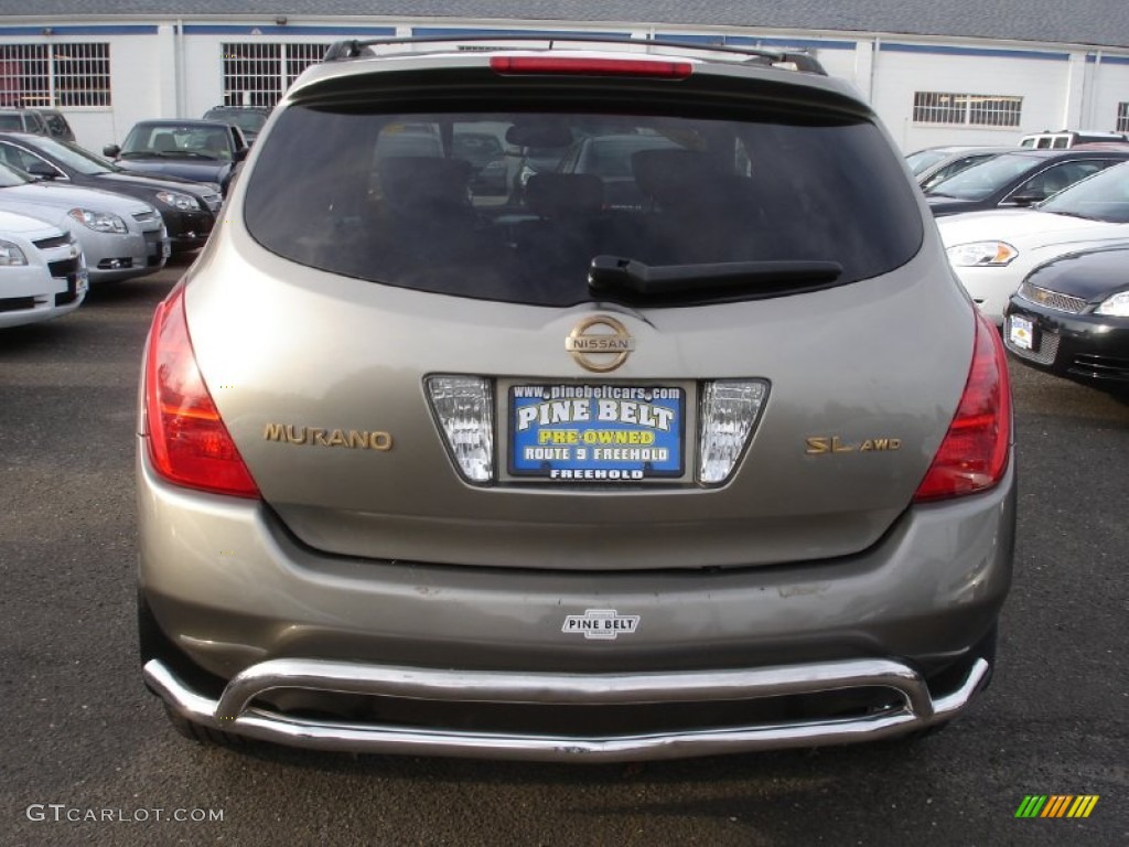 2004 Murano SL AWD - Polished Pewter Metallic / Charcoal photo #5