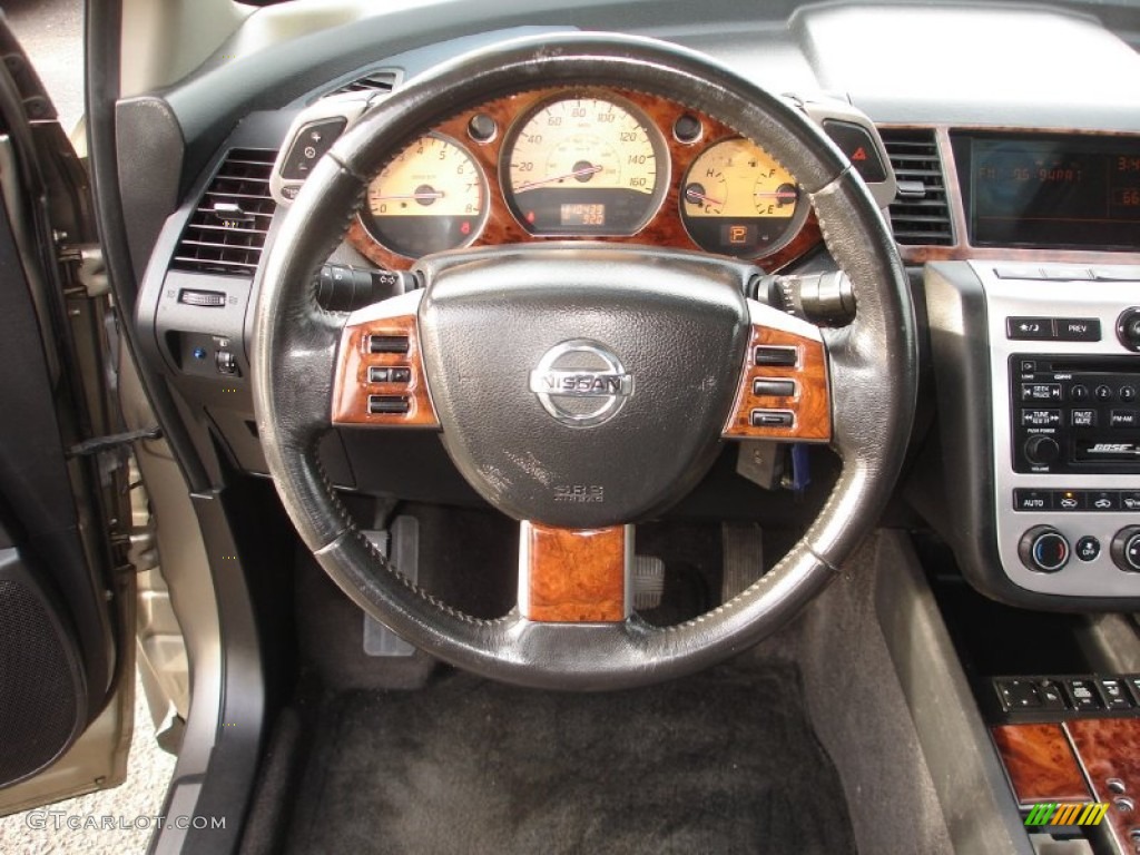 2004 Murano SL AWD - Polished Pewter Metallic / Charcoal photo #13