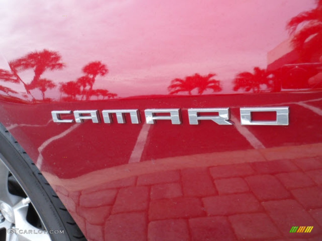 2011 Camaro LT Coupe - Red Jewel Metallic / Beige photo #34