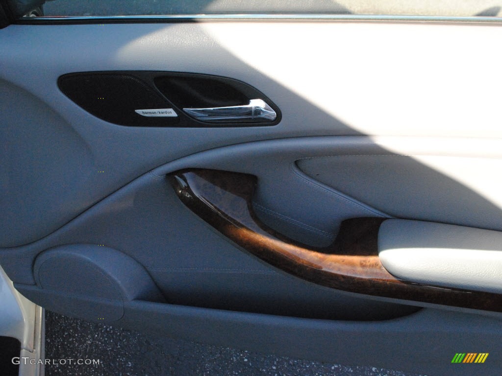 2001 3 Series 330i Convertible - Titanium Silver Metallic / Grey photo #4