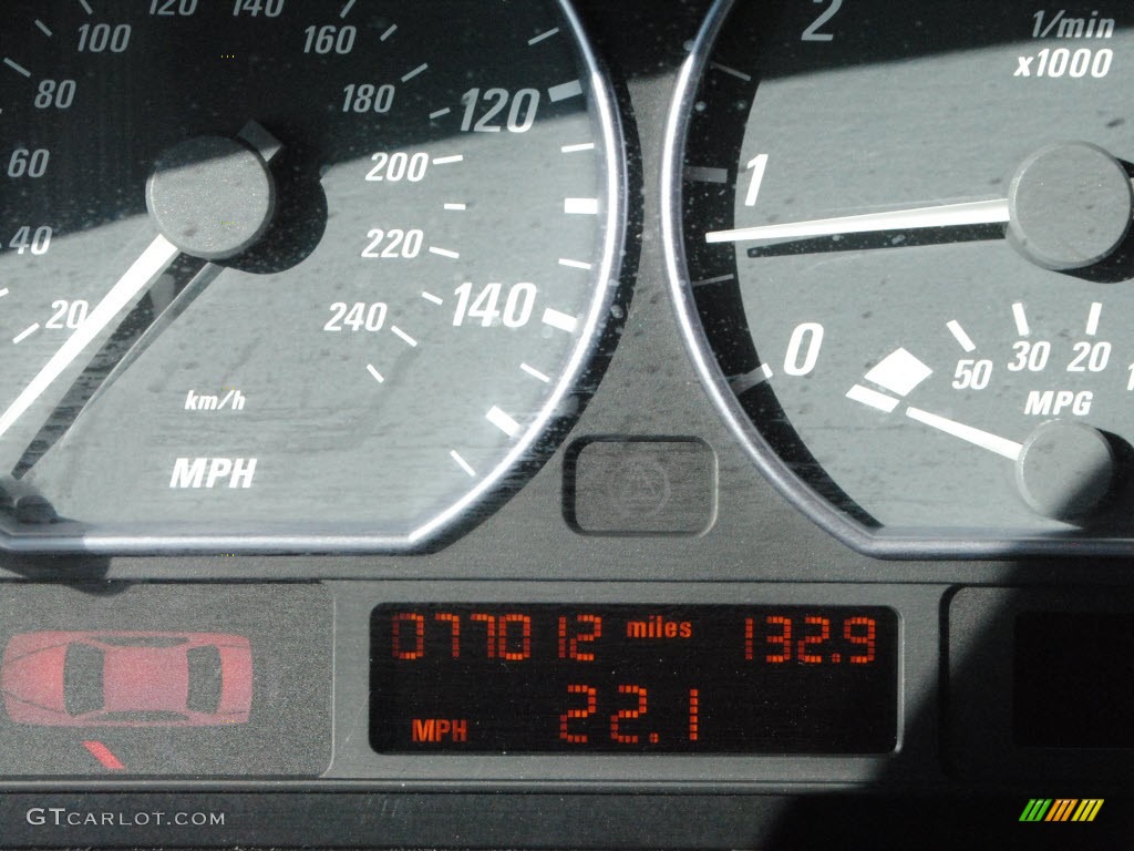 2001 3 Series 330i Convertible - Titanium Silver Metallic / Grey photo #15