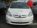 2010 Super White Toyota Sienna CE  photo #2