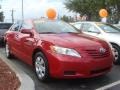 Barcelona Red Metallic 2009 Toyota Camry LE V6