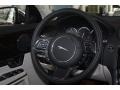 Ivory/Jet 2012 Jaguar XJ XJL Portfolio Steering Wheel