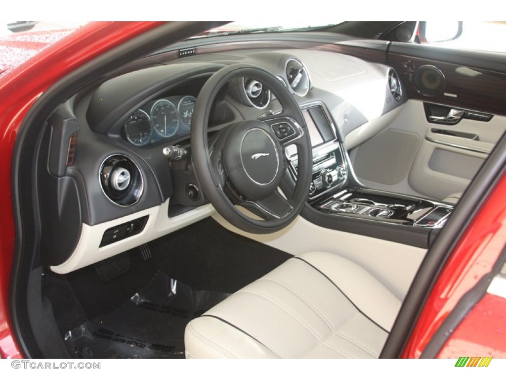 Ivory/Jet Interior 2012 Jaguar XJ XJ Photo #60653567