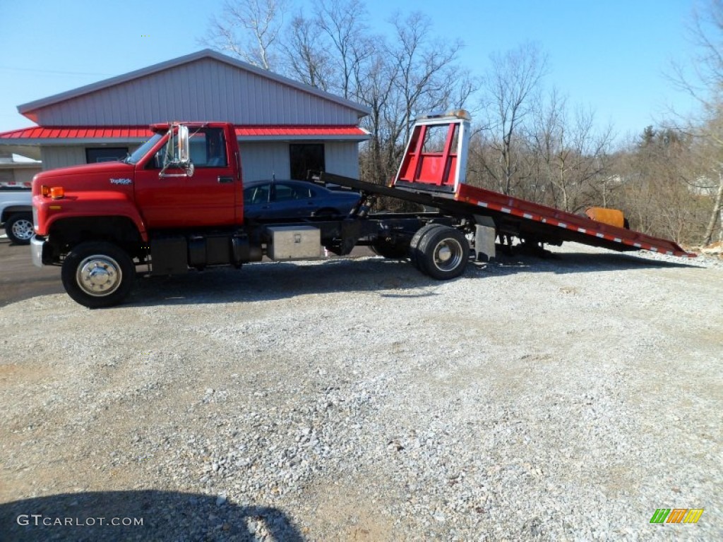 Red GMC C Series Topkick