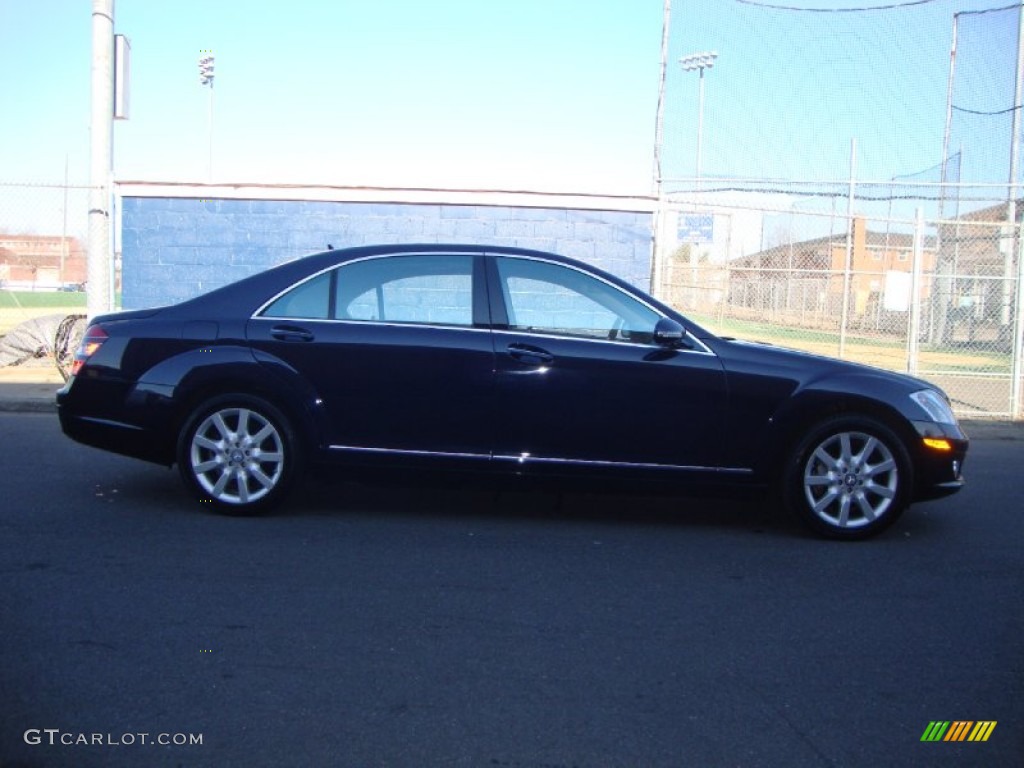 Capri Blue Metallic 2008 Mercedes-Benz S 550 4Matic Sedan Exterior Photo #60657314