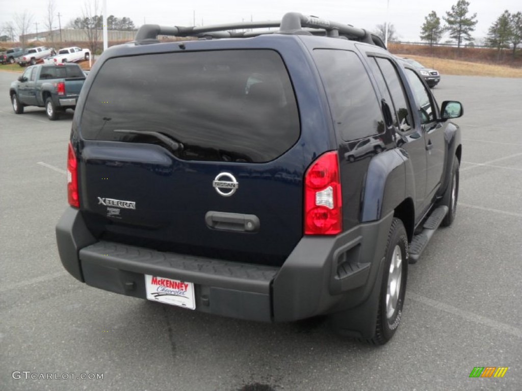 2008 Xterra S - Midnight Blue / Steel/Graphite photo #3