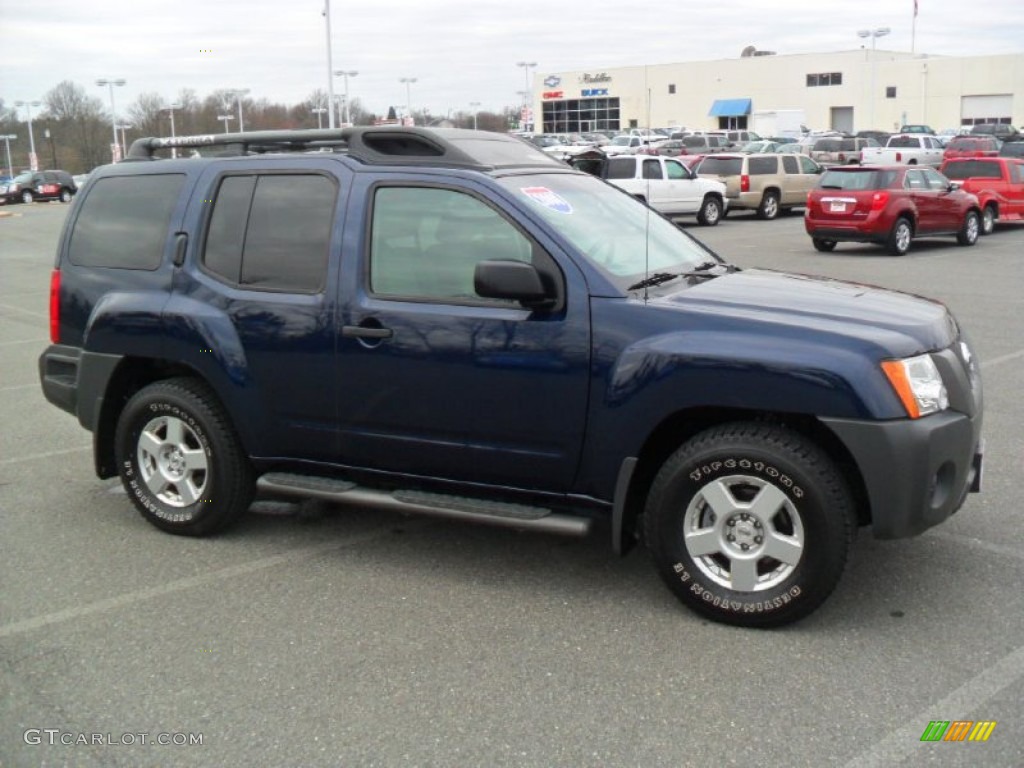 2008 Xterra S - Midnight Blue / Steel/Graphite photo #5