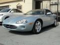 1997 Ice Blue Metallic Jaguar XK XK8 Convertible  photo #3