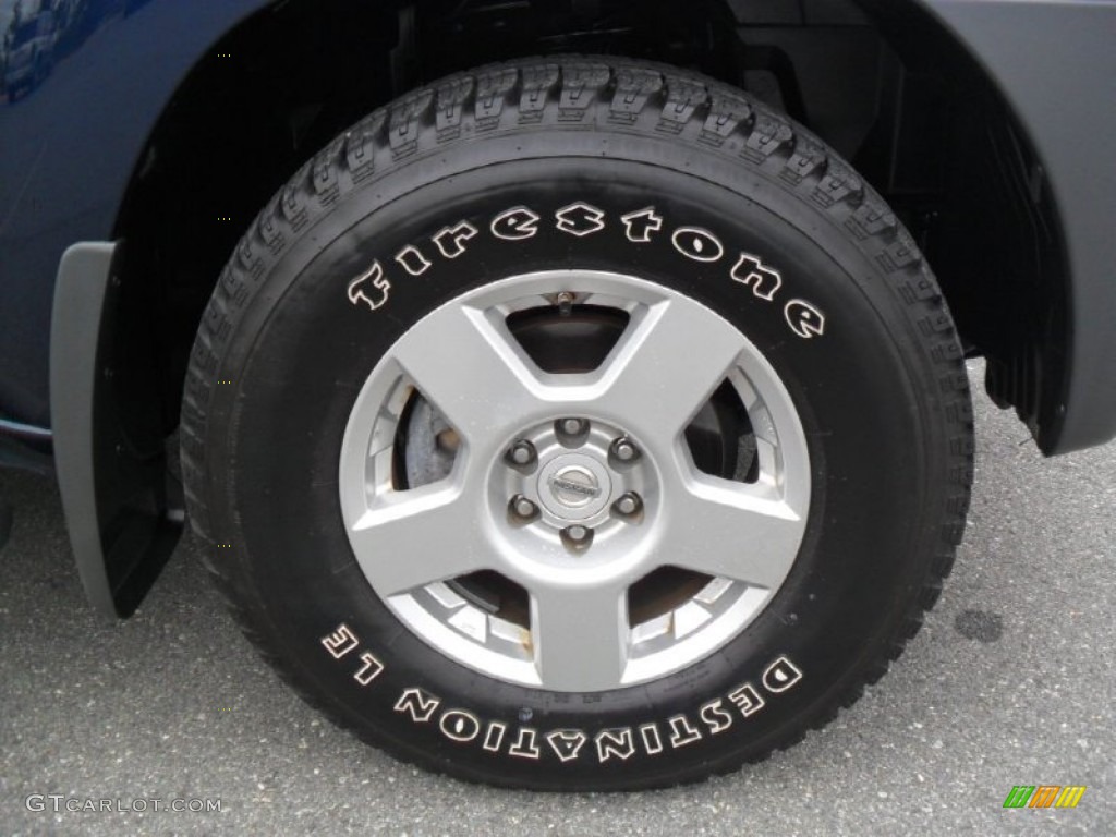 2008 Xterra S - Midnight Blue / Steel/Graphite photo #22
