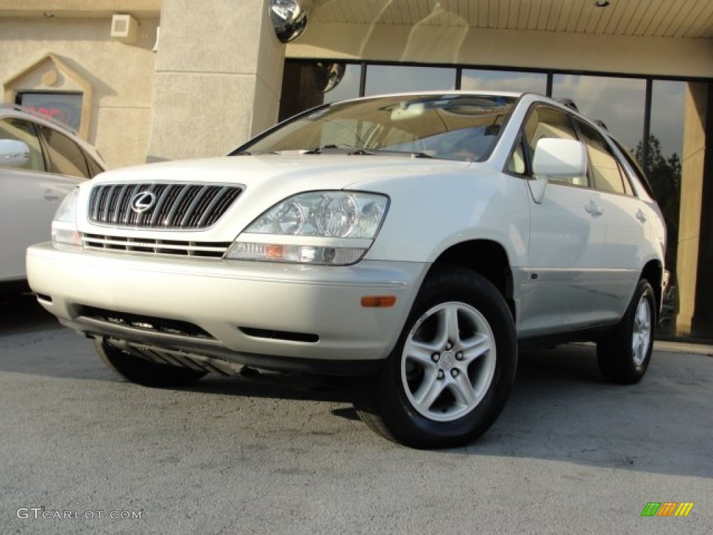 2001 RX 300 - White Gold Crystal / Ivory photo #1