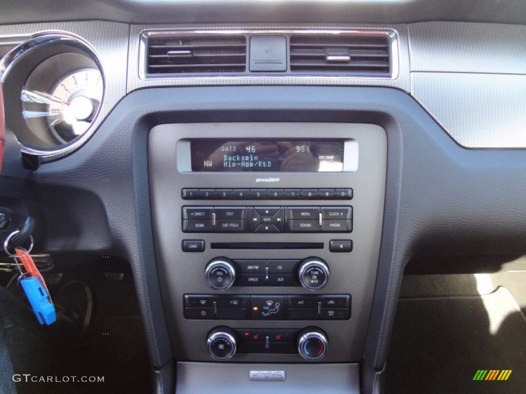 2012 Ford Mustang GT Premium Coupe Controls Photo #60658453