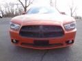 2011 Toxic Orange Pearl Dodge Charger R/T Road & Track  photo #4