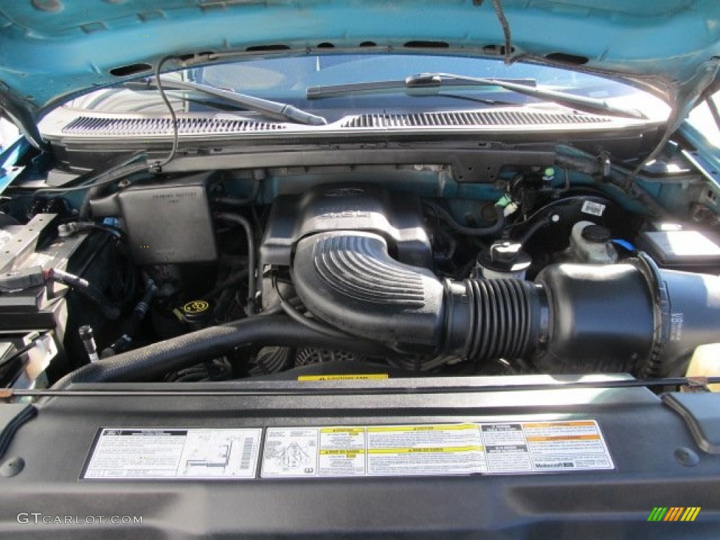 1998 F150 XLT SuperCab 4x4 - Teal Metallic / Medium Graphite photo #10