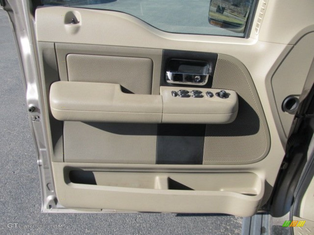 2004 F150 XLT SuperCrew 4x4 - Arizona Beige Metallic / Tan photo #12