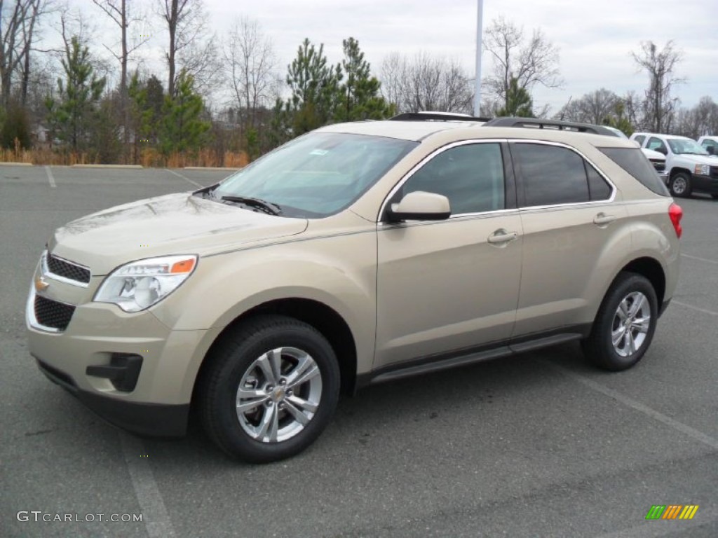 2012 Equinox LT - Gold Mist Metallic / Jet Black photo #1