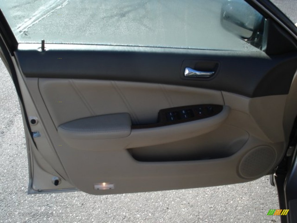 2006 Accord EX-L Sedan - Desert Mist Metallic / Ivory photo #15