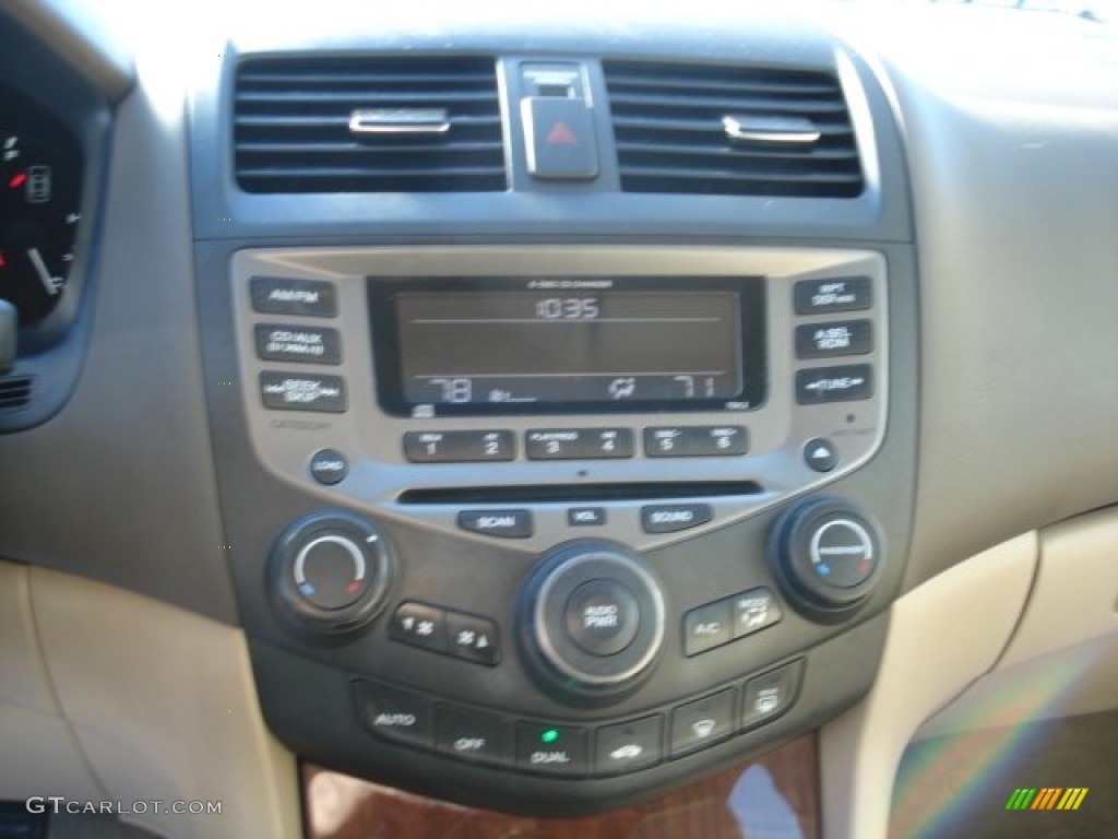 2006 Accord EX-L Sedan - Desert Mist Metallic / Ivory photo #22