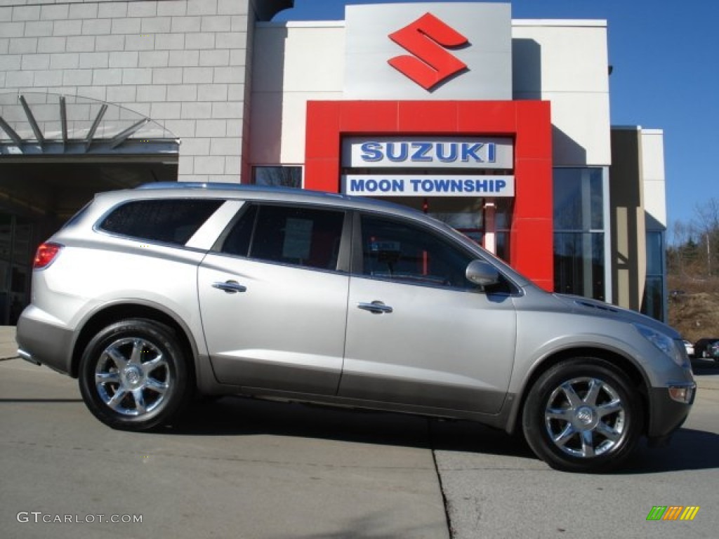 2008 Enclave CXL AWD - Platinum Metallic / Titanium/Dark Titanium photo #1