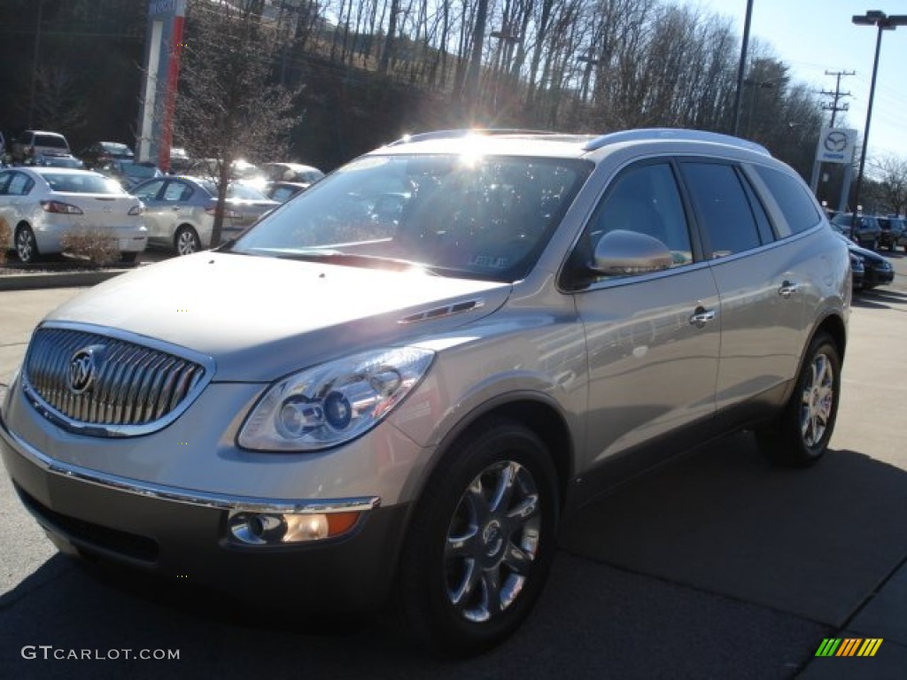 2008 Enclave CXL AWD - Platinum Metallic / Titanium/Dark Titanium photo #4