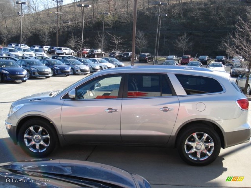 2008 Enclave CXL AWD - Platinum Metallic / Titanium/Dark Titanium photo #5